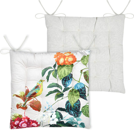Garden Chair Cushion Emmy Naturel 38x38cm