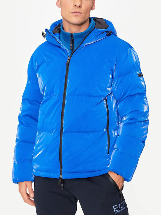 Emporio Armani Jacket Puffer Royal Blue
