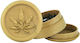 Mühle Trichter Kunststoff Leaf Gold 50mm 3 Teile