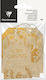Gift Tags Hanging Craft Gold