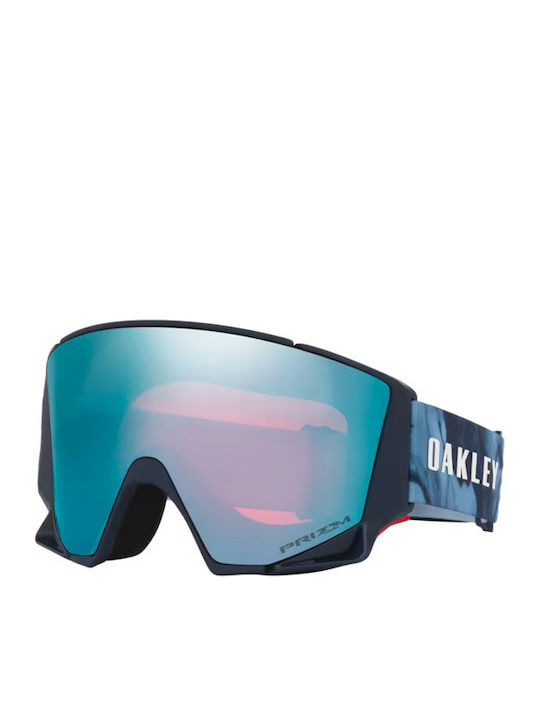 Oakley Snow Mască de schi și snowboard pentru adulți, multicoloră, cu lentilă multicoloră