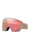 Oakley Snow Mască de Schi și Snowboard pentru Adulți, Roz, cu Lentilă Roz