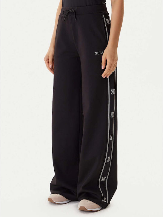 Sweatpants Flared Black