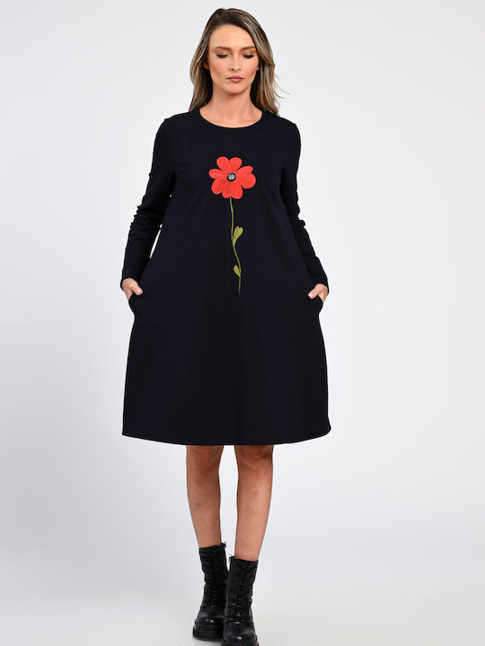 Rochie Midi Drapată Bej