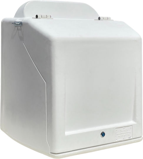 Delivery Box 3 W55xD47xH51 White Internal Lining