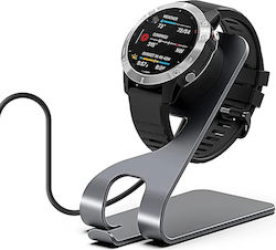 Tragbare Ladegerät Für Garmin-Uhren Grau