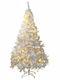 Weihnachtsbaum 195cm mit 936 Zweige und mit LED-Beleuchtung Weiß