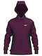Damen Sweatshirt mit Kapuze Lila
