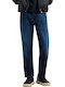 Men's Jeans Pants with Loose Fit Blue