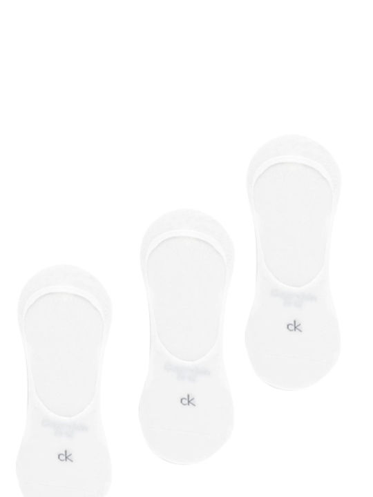Calvin Klein Ανδρικές Κάλτσες Λευκο 3Pack