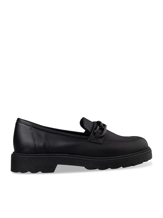 Γυναικεία Loafers σε Μαύρο Χρώμα