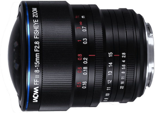 Laowa Full Frame Camera Lens 8-15mm f/2.8 Fisheye for Sony FE Mount Black