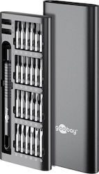 Goobay Κατσαβίδι με Μαγνητικές Εναλλασσόμενες Μύτες Goobay Κατσαβίδι με Μαγνητικές Εναλλασσόμενες Μύτες