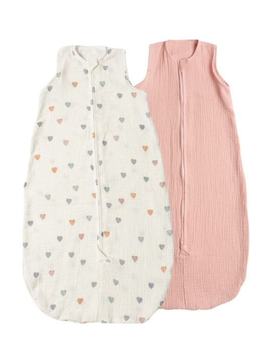 Kidizi Sommer Schlafsack 0.3 Tog Hearts
