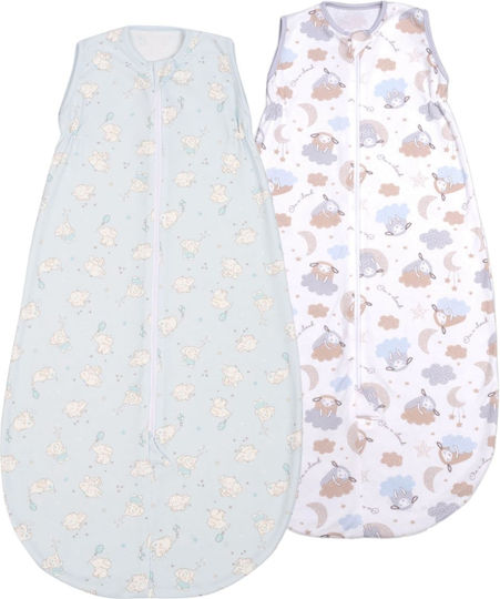 Kidizi Vara Sac de dormit 0.5 tog Blue, Pastel