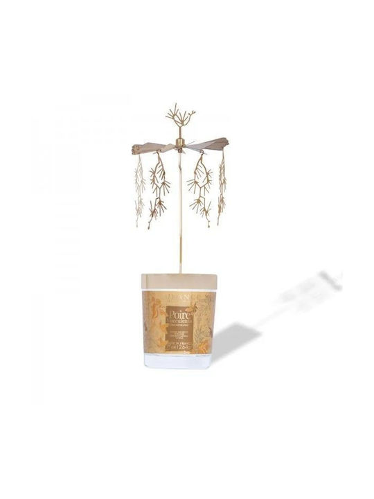 Durance Candle Succulent Pear-noel 2024 Carrousel Aromatic Candle Juicy Pear 75 Gr