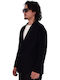 Men's Winter Suit Jacket Black