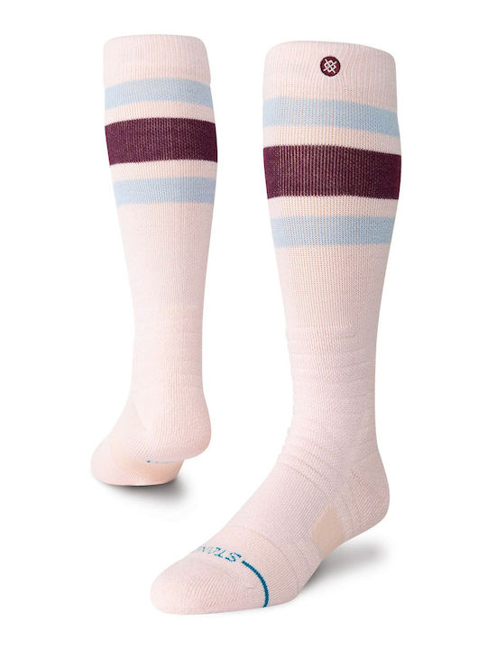 Stance Boyd Mid Αθλητικές Κάλτσες Μπεζ 1 Ζεύγος