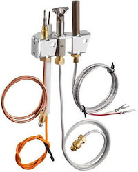 Vevor Ansamblu Pilot Gaz Oe 4021-732 25660 Ansamblu Pilot Gaz Șemineu Aprindere Gaz Natural Înlocuire Tub Pilot Termocuplu Termopilă Fire Compatibil Modele Heatilator