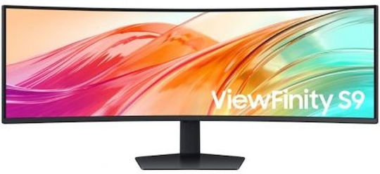 Samsung ViewFinity S9 S95UF Ultrawide VA HDR Gebogen Monitor 49" 5120x1440 mit Reaktionszeit 5ms GTG