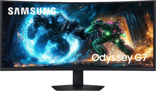 Samsung Odyssey G7 G75F Ultrawide VA HDR Gebogen Monitor 40" 5120x2160 180Hz mit Reaktionszeit 1ms GTG
