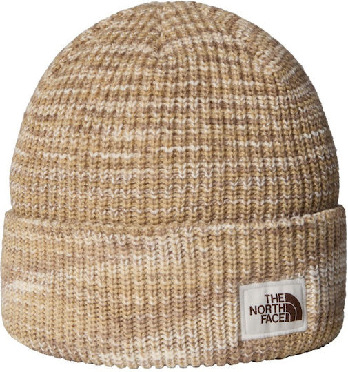 Beanie Masculin Căciulă Tricotat în culoarea Bej
