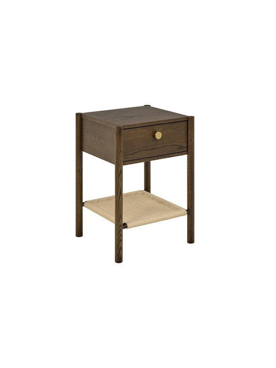 Nachttisch Norsica 983 Metall Braun 44x40x60cm