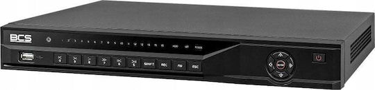 BCS Überwachungs-Videorekorder NVR 16 Kanäle BCS-L-NVR1602-A-4KE(2)