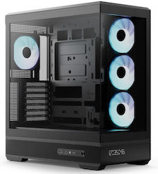 Aerocool P500B-Digi Gaming Midi Tower Computer ...