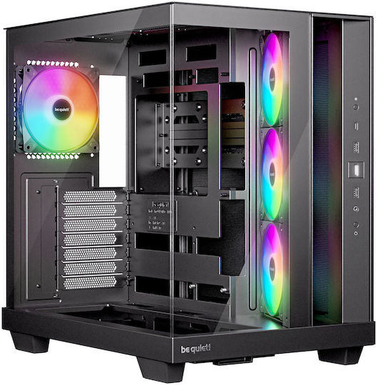 Be Quiet Light Base 500 LX Gaming Midi Tower Computer Case with ARGB Lighting Black
