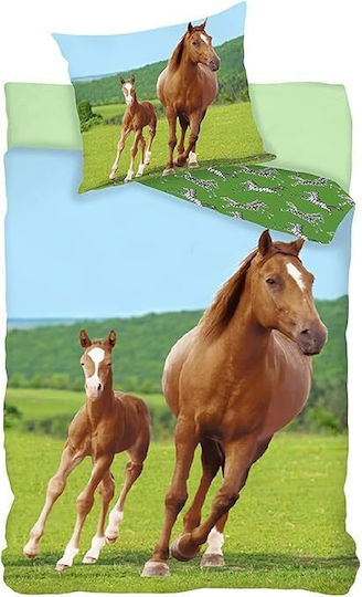 BrandMac Чаршаф Единично Памук 140x200см