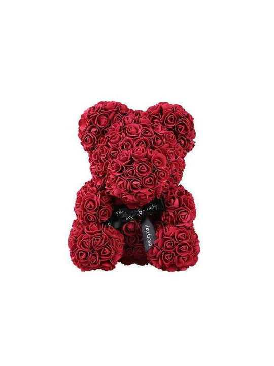 Floral Bear Foam Roses 25 Cm Hand-decorated Gif...