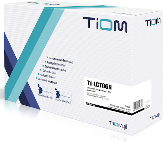 Tiom Toner Canon T06 3526c002 20500 Pp Black