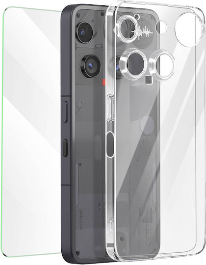 Mayaxess Pachet De Protecție 2-în-1 Carcasă + Tempered Glass Nothing Phone 3 Sienna