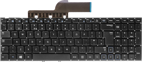 Green Cell Keyboard Laptop Keyboard Samsung Np300e5a Qwerty Uk