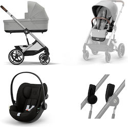Cybex Balios S Lux 3 σε 1 Cloud G | Stone Mid Grey