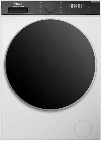 Tesla Washing Machine 9kg 1400 Rounds Gray WF91480TGR