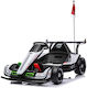 Go Kart Μονοθέσιο με Τηλεκοντρόλ 24 Volt Λευκό