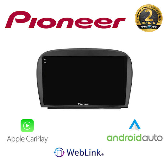 Pioneer Car Audio System for Mercedes-Benz SL 2005 2011 Bluetooth USB Wi-Fi GPS Apple CarPlay Android Auto with 9 Inch Touch Screen