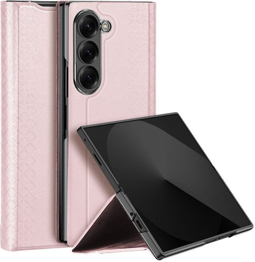 Dux Ducis Bril Back Cover Δερμάτινο Ροζ (Galaxy Z FlipRealme 7 5G)