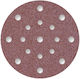 Sandpapier Menzer Rot Fi 150 K100 17 Löcher Schleifpapiere 50 Stück Pack