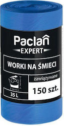 Săculeți de Gunoi Capacitate 35lt 66x50cm 150buc Albastru