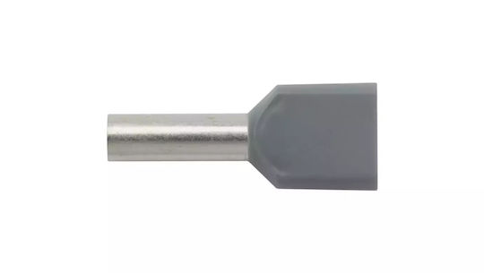 Insulated Sleeve End Hi 2x4/12 Grey E08kh-02020102101 100pcs