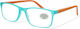 Optosquad Lesebrille +2.75 in Türkis Farbe OPT8970-2