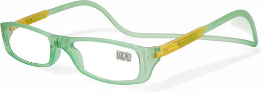 Optosquad Ochelari de citit +2.00 cu magnet în culoarea Verde A009-5