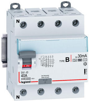 Прекъсвач За Остатъчен Ток P 302 4p 40a 0.03a Тип B Dx3 411966