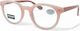 Optosquad Lesebrille +2.50 in Orange Farbe WG87402