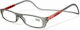 Optosquad Reading Glasses +2.00 with Magnet in Gray color A009-4