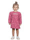 Rochie pentru Copii Mânecă lungă Pink