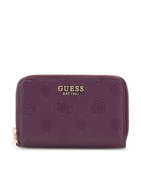 Guess Laurel Μικρό Γυναικείο Πορτοφόλι Μωβ Guess Laurel Μικρό Γυναικείο Πορτοφόλι Μωβ